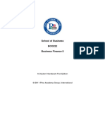 Business Finance II (Content) PDF