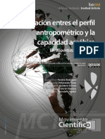 Relación Entre El Perfil Antropometríco y La Capacidad Aeróbica