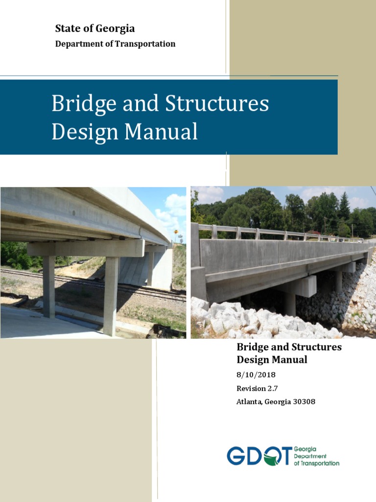 GDOT_Bridge_and_Structures_Policy_Manual.pdf | Deep Foundation | Beam
