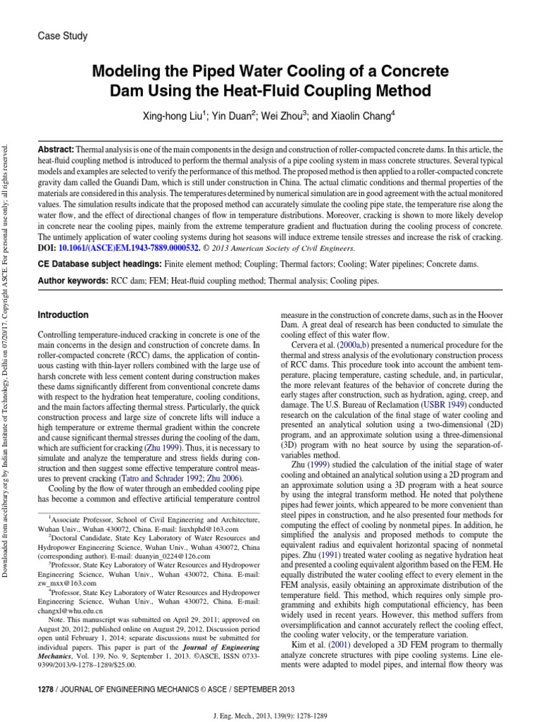 Heat of Hydration | PDF | Heat Transfer | Concrete