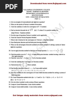 MA6459 Numerical Methods