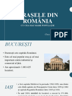 orasele româniei