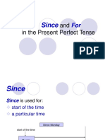 Present Perfect Tense Guide: Since and For