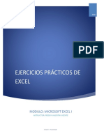 Ejercicios de Excel Basico