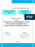 Mémoire de fin d étude THEME. Elaboration de la cartographie des risques liés au processus comptable de la Loterie Nationale Sénégalaise (LONASE).pdf