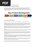 1) Explain The Various Stages of NPD: New Product Development Stages