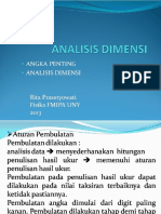 Angka Penting Dan Analisis Dimensi