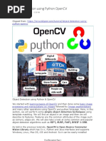 Object Detection Using Python OpenCV