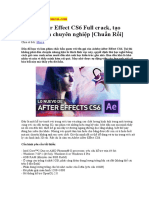 Adobe After Effect CS6 Full Crack 64bit