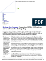 Microsoft Case Study - Microsoft Dynamics AX 2012 - Heritage Bag Company PDF