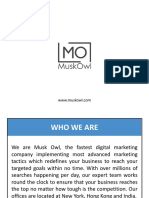 Digital Marketing Company in India - MuskOwl