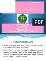 Patent Ductus Arterious: Dr. Ahmad Wisnu W., Sp. A