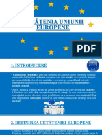 Cetățenia Uniunii Europene