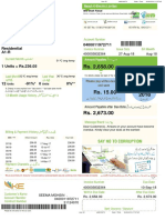 Electricity bill details for Seema Mohsin