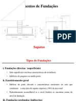 Aula 1 Fundacoes Directas Sapatas PDF