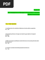 Chapter01.the Changing Role of Managerial Accounting in A Dynamic Business Environment