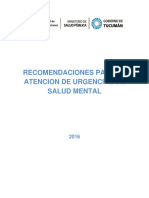 Manual Para La Protección y Cuidado de La Salud Mental en Situaciones de Emergencias y Desastres