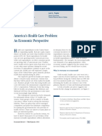 America's Health Care Problem: An Economic Perspective: Beverly J. Fox Lori L. Taylor