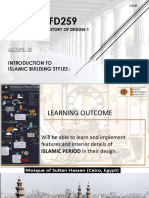 Introduction To Islamic Building Styles:: History of Design-1