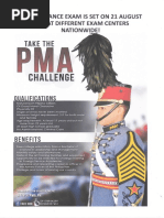 PMA Cadetship Application Form Guide | PDF | Test/Examination | Armed ...