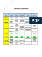 Horario de Trabajo