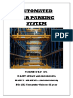 Automated Car Parking System