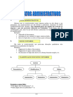 Contabilidade Geral - Atos e Fatos Administrativos