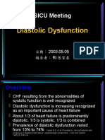 Diastolic Dysfunction