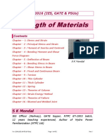 Strength of Materials 2016 by S K Mondal PDF