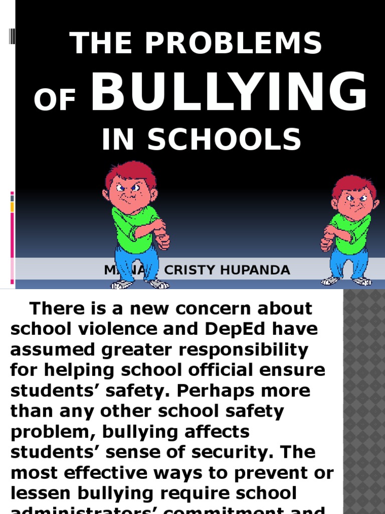 Addressing Bullying in Schools | PDF | Bullying | Aggression
