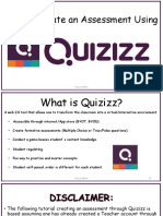 Web 2.0 Tool How To Create An Assessment in Quizizz