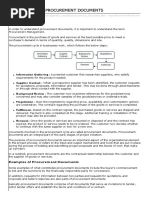 Procurement Documents