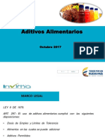 Aditivos Alimentarios