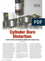 Cylinder Bore Distortion: A Look at Static and Dynamic Cylinder Bore Shape Issues