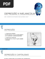 Depressão x Melancolia