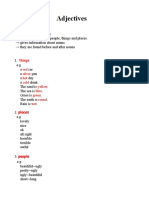 Lesson 01 - Adjectives PDF