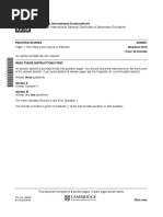 Cambridge International General Certificate of Secondary Education