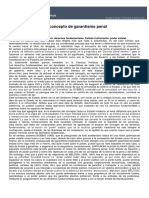 Una Aproximación Al Concepto de Garantismo Penal