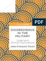 Jean-François Caron - Disobedience in the Military-Springer International Publishing_Palgrave Pivot (2019)