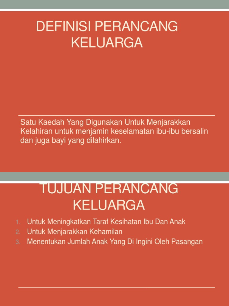 Definisi Perancang Keluarga Pdf