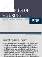 Theories of Housing & Housing Typologies