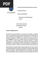 Silencio Administrativo Trabajo