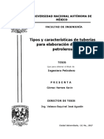 TESIS Tipos y características de tuberías para elaboración de  pozos petroleros (1).pdf