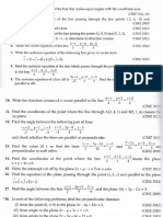 3D Geometry Class 12