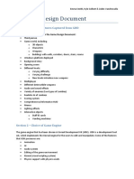 Technical Design Document: Section 1 - List of Features Captured From GDD