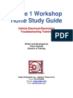 Phase 1 Workshop Home Study Guide: Vehicle Electrical-Electronics Troubleshooting Training