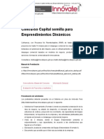 Concurso Capital Semilla para Emprendimientos Dinámicos - Innóvate Perú PDF