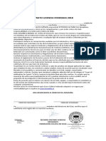 Contrato Licencia Federada 