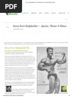 Arthur Jones - Ideal Workout | PDF | Physical Exercise | Athletic Sports