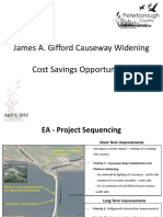 James A. Gifford Causeway Widening Options